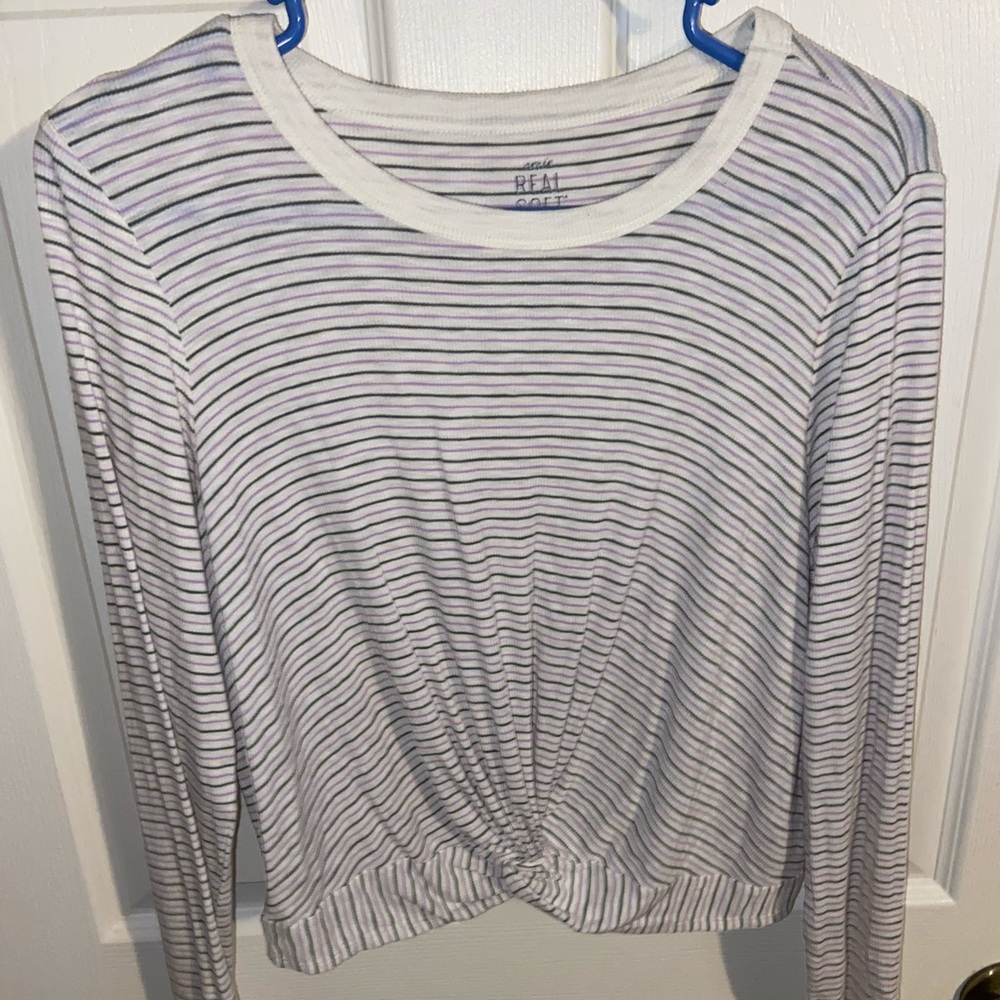 Aerie long sleeve crop
